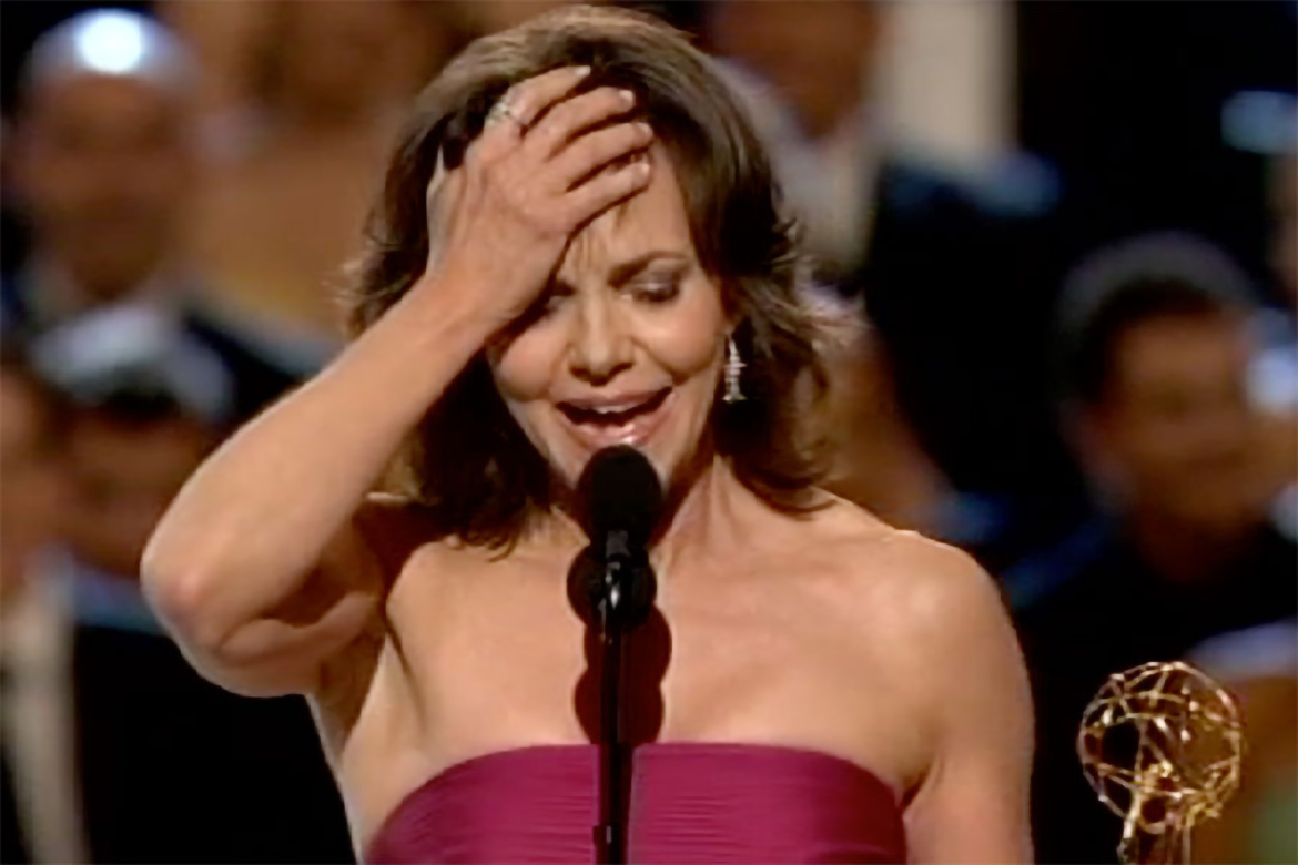 Sally Field accepts the Emmy for Lead Actress in a Drama | Television