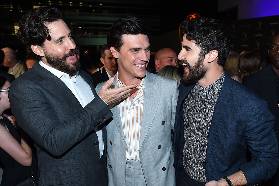 Edgar Ramirez Finn Wittrock And Darren Criss Attend The Television