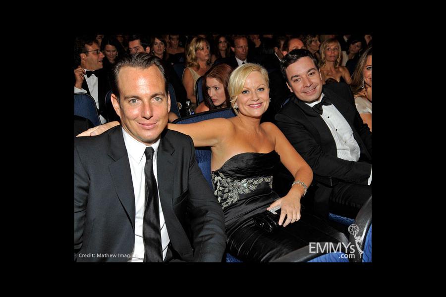 actors will arnett, amy poehler and jimmy fallon