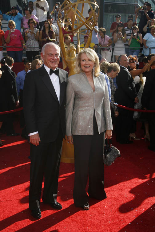 Boston Legal Co Star Candice Bergen With Husband Marshall Rose Arrives At The 60th Primetime 4856