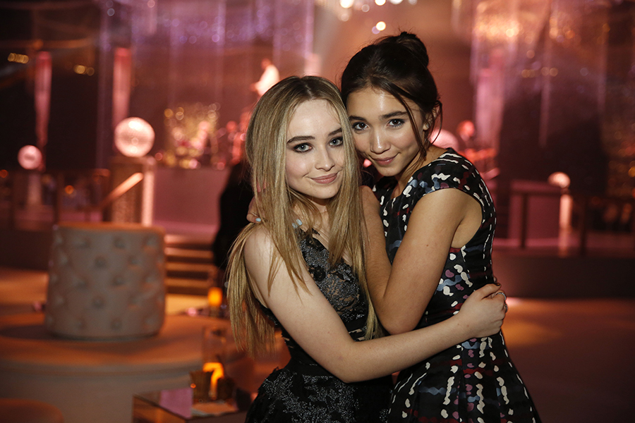 Sabrina Carpenter, Left, And Rowan Blanchard Attend The 2015 Creative ...