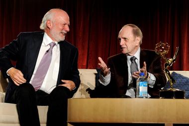 Bob Newhart and James Burrows