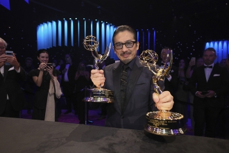 Hiroyuki Sanada award winner for Outstanding Lead Actor In A Drama Series for Shōgun at the 76th Emmy Awards Governors Gala