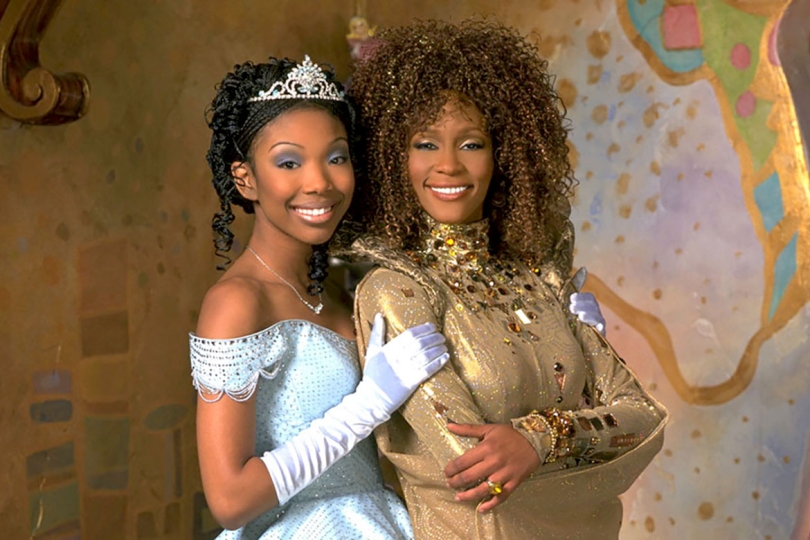 Brandy and Whitney Houston