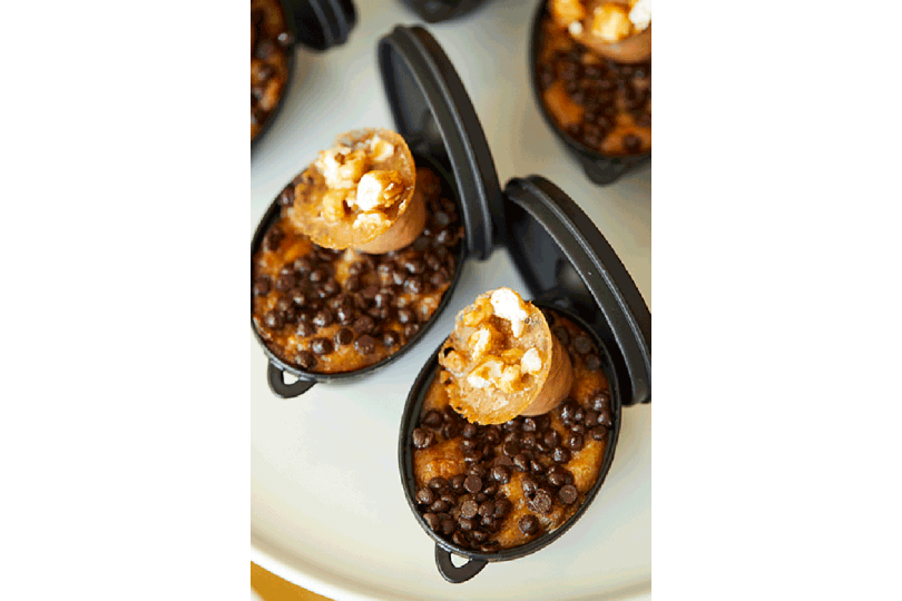 Chocolate Croissant Bread Pudding