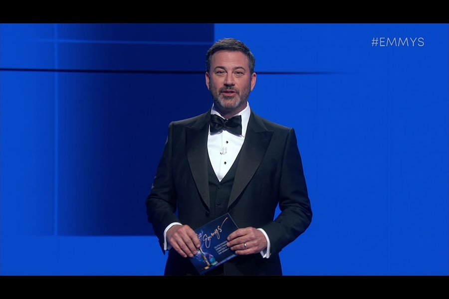 Jimmy Kimmel presents the Emmy for Outstanding Directing for a Limited