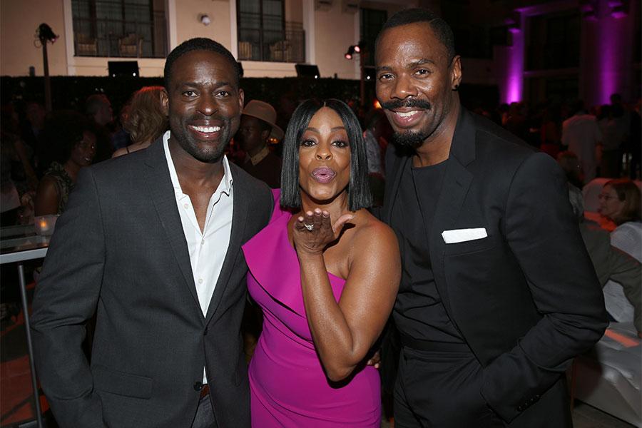 Sterling K. Brown, Niecy Nash, and Colman Domingo at the Performers ...