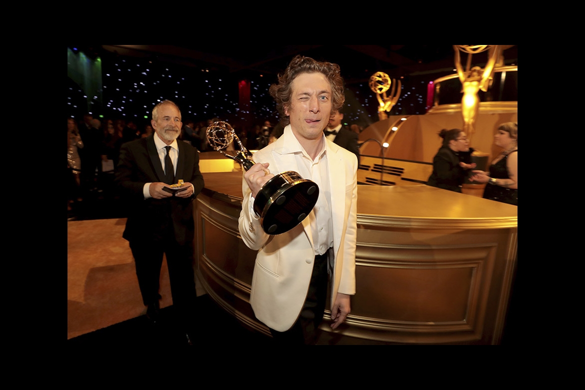 Jeremy Allen White from The Bear at the 75th Emmy Awards Governors Gala